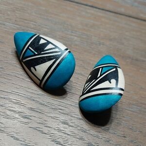 Tribal Earrings Post NEW
